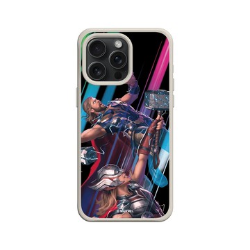 iPhone 15 Pro Max SolidX 貝殼灰 - 迪士尼-漫威 Marvel - 雷神索爾-愛與雷霆