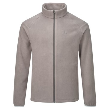 男款經典刷毛保暖外套(A2GA2522M淺棕/刷毛外套/素面百搭款/親膚柔軟)