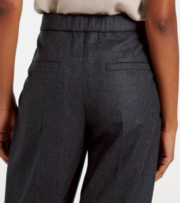 Brunello Cucinelli Baggy Sartorial high-rise wool straight pants