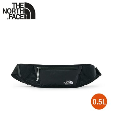 【The North Face 快乾彈性運動貼身腰包0.5L《黑》】81E2/運動腰包/貼身腰包/快乾面料/彈性面料
