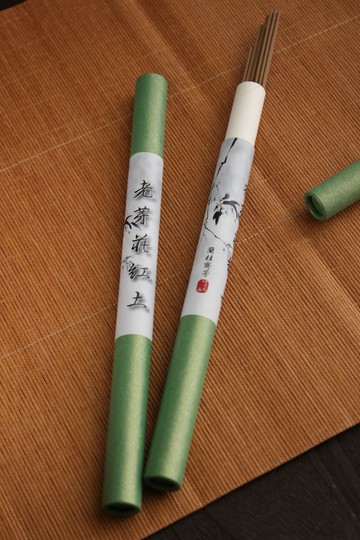 竹云沉香-MIT天然【四君子水墨系列 -蘭-老芽莊紅土-線香】
