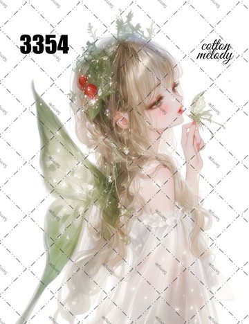 original sticker no.3354 人物貼紙 原創貼紙 原創人物貼紙 裝飾貼紙 cotton melody
