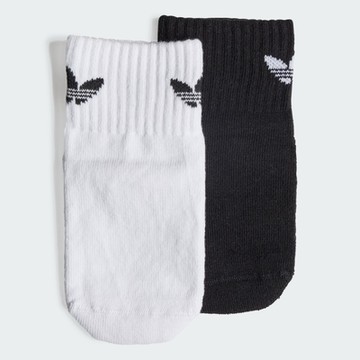 【adidas 愛迪達】 腳踝襪 2 雙入 童襪 - Originals IQ3390