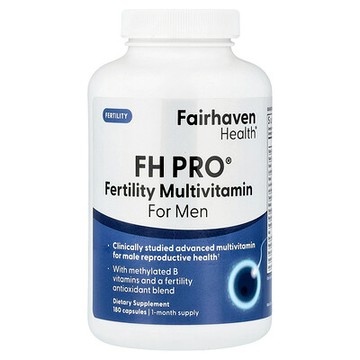 Fairhaven Health, FH Pro® 男性生育幫助多維生素，180 粒膠囊