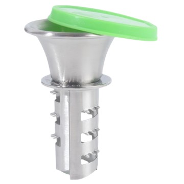 Axis 艾克思 316不鏽鋼耐酸檸檬取汁器 附蓋  7 x 4.5cm  1個