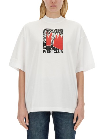 palm angels palm ski club t-shirt