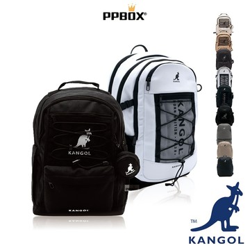 KANGOL 袋鼠 後背包  65258740 百搭 包包 中性風格背包  韓版後背包  韓式簡約背包  袋鼠風格背包