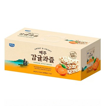 [COSCO代購6] C148990 Dorly 濟州橘香米餅 22公克 X 30包