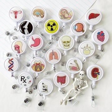 內臟 器官易拉扣 伸縮扣 2.0版 / 醫師 護士 護理師 醫生 必備