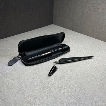 SACA　經典編織紋筆套