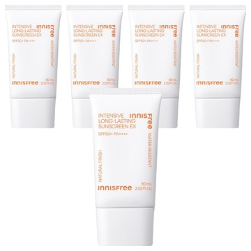 INNISFREE 台灣公司貨 向日葵完美清爽防曬霜 SPF50+ PA++++  5個  60ml