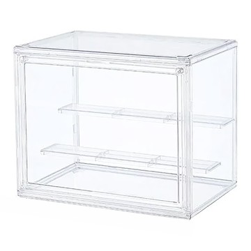 I'CLE 方塊壓克力公仔收納盒 白色  1個  均碼(27 x 18 x 22 cm)