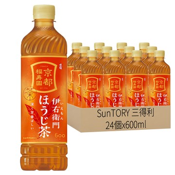 SunTORY 三得利 伊右衛門炒茶  600ml  24個