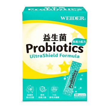 WEIDER 威德 益生菌 保護力配方  3g  30條  1盒