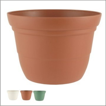 素燒陶盆水泥盆 素陶花盆/盆栽/21CM(4入組)