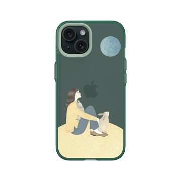 iPhone 15 Clear 憂墨綠 - 欣蒂小姐 Miss Cyndi - 夢醒之後