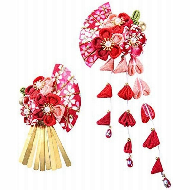 Otakumarket 髪飾り 成人式 七五三 振袖 卒業式 花 和装 つまみ細工 袴 浴衣 着物 髪 飾り 髪留め 和柄 収納袋 ギフトポ 通販 Lineポイント最大0 5 Get Lineショッピング