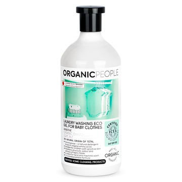 Organic People 有機生活 嬰兒洗衣精 1L 天然低敏 寶寶衣物專用  1瓶