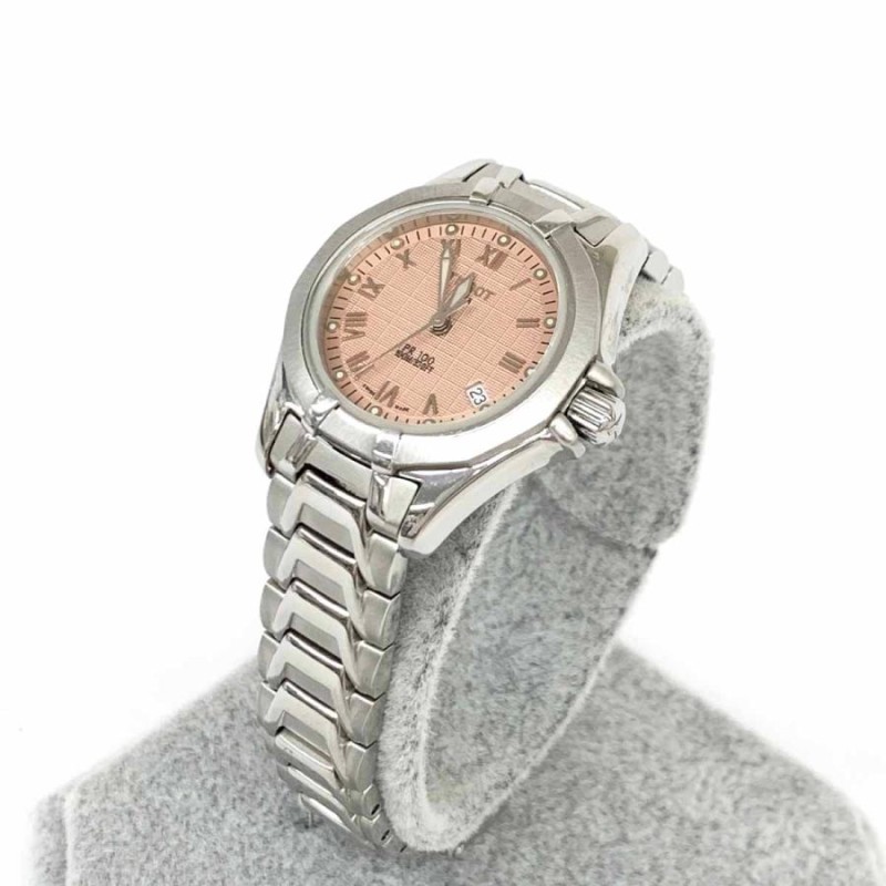 【稼働/純正ベルト】ティソ　デイト　腕時計　PR100 クォーツ　レディース TISSOT ティソPR100 デイトクォーツ