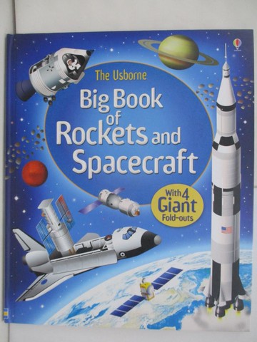【書寶二手書T2／兒童文學_SJJ】Big Book Of Rockets And Spacecraft_Louie Stowell,Gabriele Antonini (ILT)