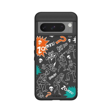 Pixel 8 Pro SolidSuit 黑 - 史酷比 Scooby-Doo - 史酷比一起去冒險