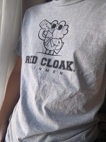 乎乾啦 - 淺麻灰 - 中性版短袖T恤