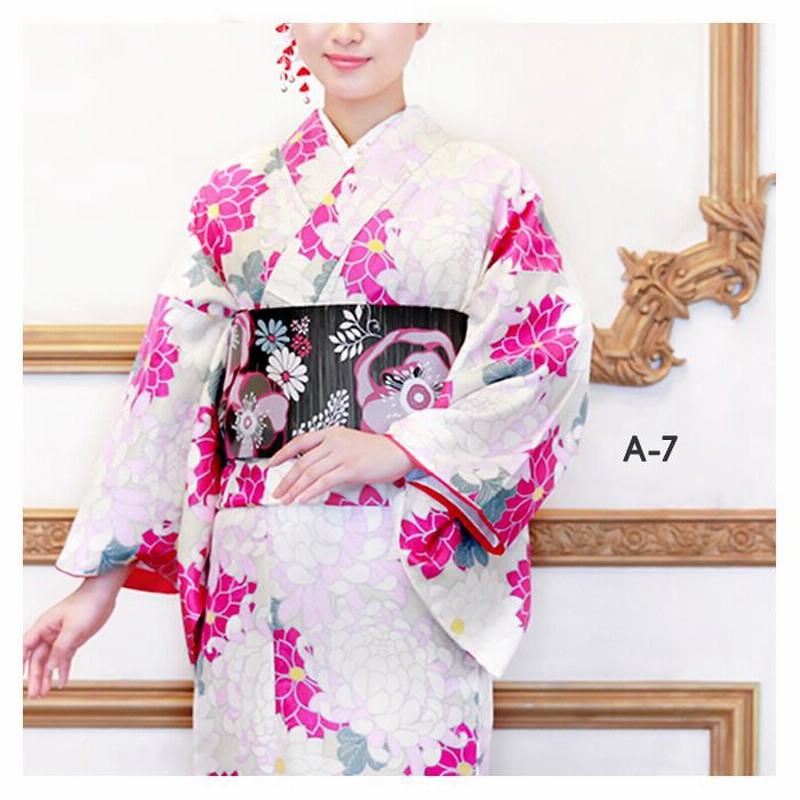 Amazon | [ KIMONOMACHI ] オリジナル 2024-25 洗える着物 単品