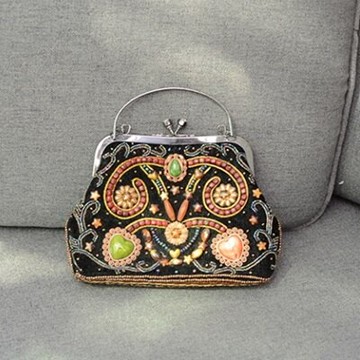 現貨+預購 肩背包釘珠手提包-民族風純手工精美別緻女包包73so20【獨家進口】【米蘭精品】