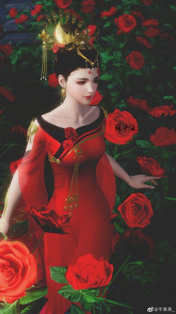 劍網3劍三劍3外觀紅紫黃白玫瑰月凝清宵高燭品玉流蘊嗅膩 夜斬白