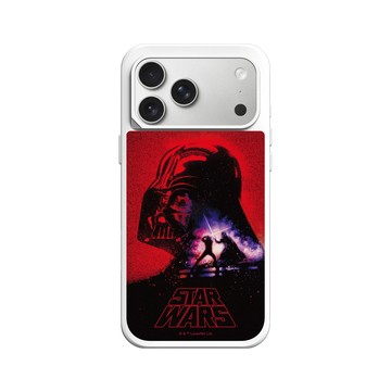 iPhone 17 Pro Max SolidX 白 - 迪士尼-星際大戰 Star Wars - 絕地大反攻：路克天行者&達斯維德-海報系列