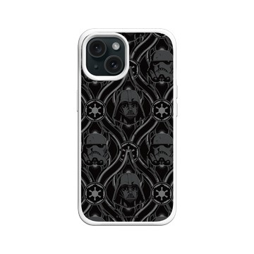 iPhone 15 SolidX 白 - 迪士尼-星際大戰 Star Wars - 黑武士 原力黑暗面-Pattern