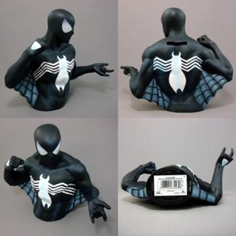 Marvel マーベル Black Spiderman ブラック スパイダーマン バスト