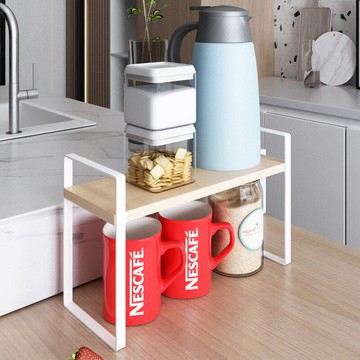 杯子置物架家用水杯架茶杯架客廳辦公室餐桌臺面分層水壺收納架子