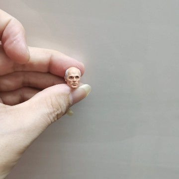 1/18 3.75科寧上校頭雕 人偶 非真人 頭雕