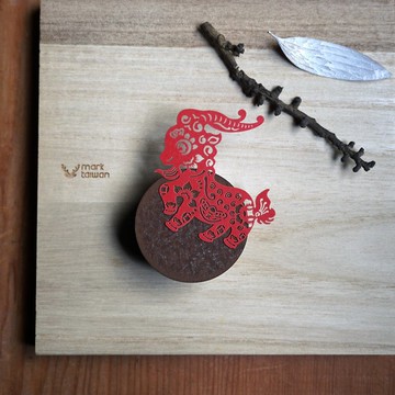 麥麥大節慶-名羊四海 紙雕書籤 | 文化節慶 開運祈福 文具送禮