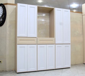 【歐風別館】米奇六尺楓木色玄關鞋櫃【基隆至台中免運費】