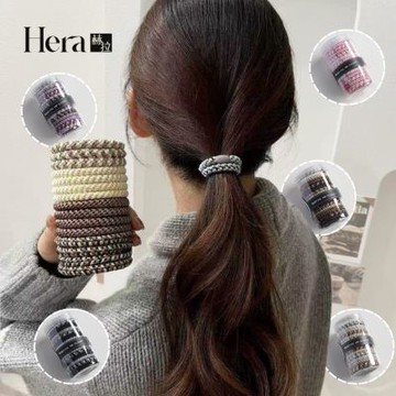 【HERA赫拉】罐裝編織高彈性髮圈15條入 H114121805