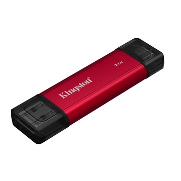 Kingston 1TB USB3.2 Gen2 Type A/C 雙介面行動固態硬碟 (SPSD/1TB)