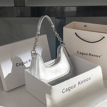 (免運)官網小c&k腋下包2025新款小眾設計手提時尚百搭鏈條單肩斜挎包女