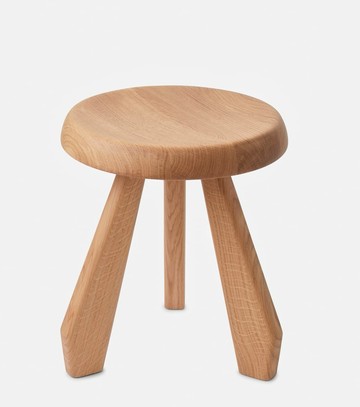 Cassina Méribel oak stool