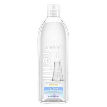 method 美則 泡沫洗手露補充瓶 水甜心  828ml  1瓶