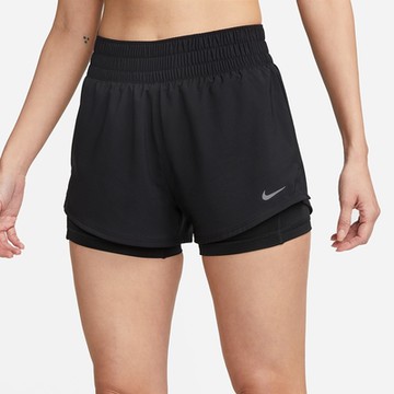 NIKE 女 運動短褲 梭織 彈性中腰 襯裡 健身 訓練 導濕速乾 隱藏口袋 Dri-FIT One DX6013-010