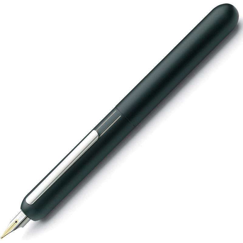 文房具・オフィス用品 LAMY ラミー 万年筆 ペン先F(細字) ダイアログ ブラック L74BK-F 両用式 正規輸入品