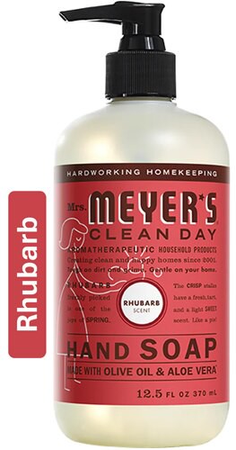 Mrs. Meyer's Clean Day Liquid Hand Soap Rhubarb 12.5 fl oz
