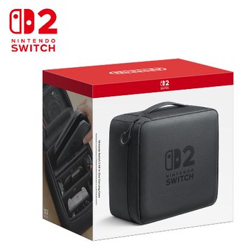【NS2 周邊】Nintendo Switch 2 全套收納包《灰黑》