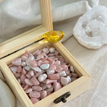 💗天然水晶 粉澳寶 7–9mm 碎石 100g 增進人緣 提升愛情磁場 情感療癒 水晶碎石 能量淨化 擺設佈陣 戀愛運提