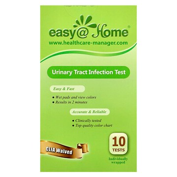 Easy@Home, 泌尿問題試紙，10 片獨立包裝試紙