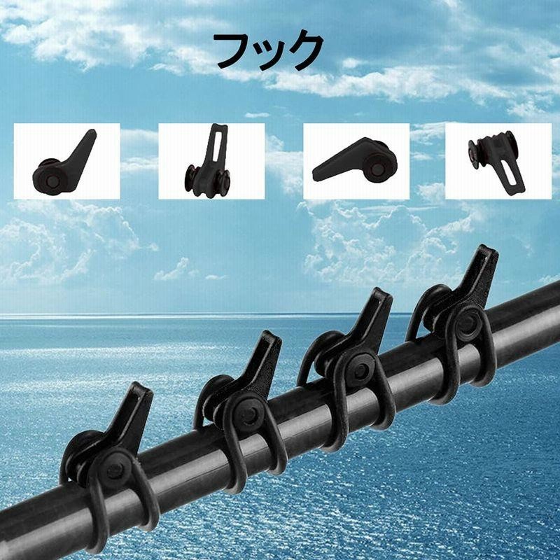 フックキーパー 10個セット ブルー 釣り 青 ゴム付き ルアー フックホルダー 通販 フックキーパー 10個セット レッド 赤 ルアー フックホルダー 釣り ゴム付き