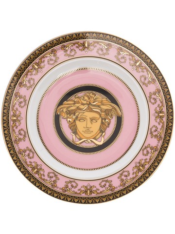 Versace - Medusa 18cm plate - unisex - Porcelain - One Size - Pink