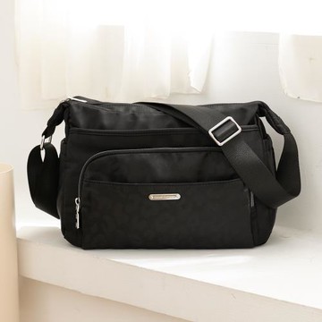 【金安德森】叢林漫遊 大容量斜側包-魅惑黑